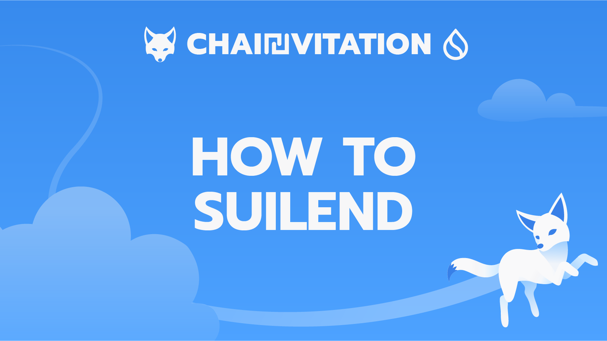 Do the minimum and earn the maximum with @suilendprotocol on @SuiNetwork 🌊

How? 🤔

#Chainvitation is about to tell you🧵