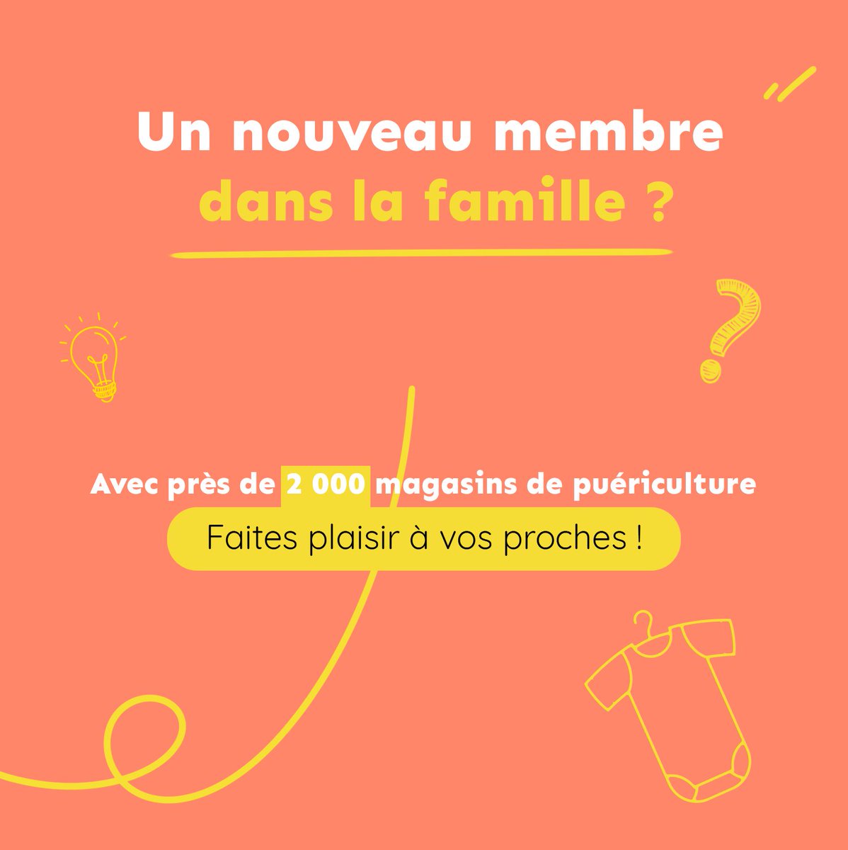Un cadeau à prévoir pour une #naissance ou un #anniversaire 🍼 ?
Trouvez le magasin de #puériculture qu’il vous faut pour gâter les plus petits sur #PagesJaunes 👉 tinyurl.com/5fk228vj