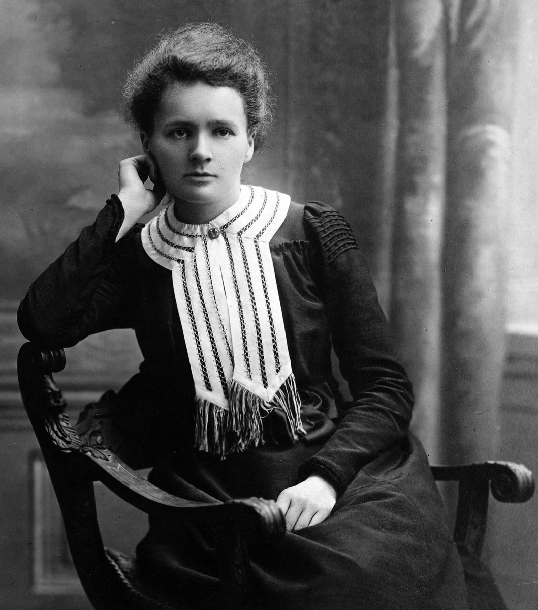 'La vida no merece que uno se preocupe tanto'. Marie Curie #Fuedicho