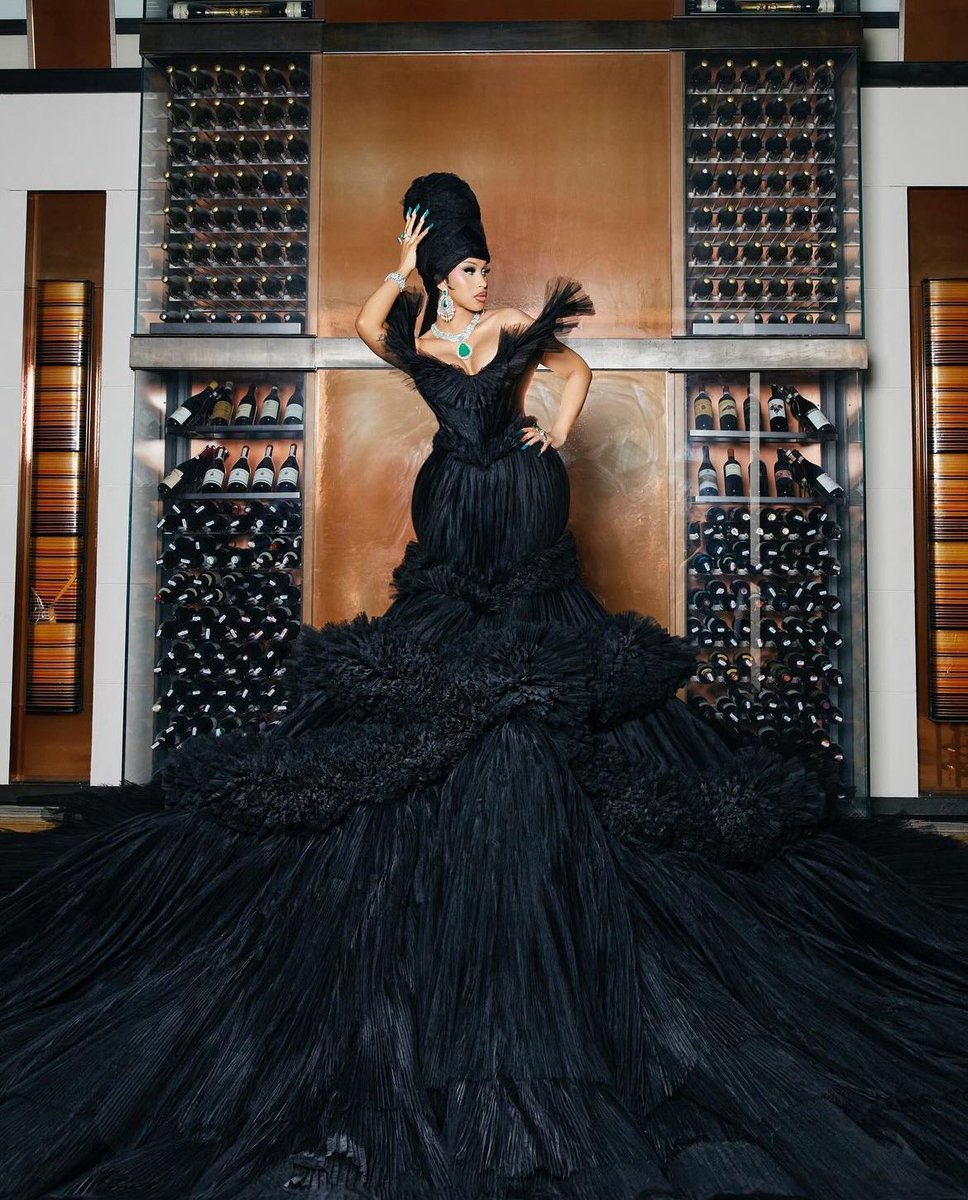 Cardi has been named Best Dressed at the 2024 #MetGala by 15 publications so far: Vogue Variety Deadline The Cut Yahoo! CBS News Buzzfeed Fashionista Rolling Stone High Sobriety Business Insider Glamour Magazine The New York Times The Los Angeles Times The Hollywood Reporter