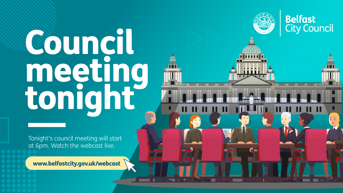 Tonight's full council meeting will start at 6pm. View the agenda at ow.ly/UjZ450Rybxm You can also watch the webcast live at ow.ly/qHIb50Rybwy