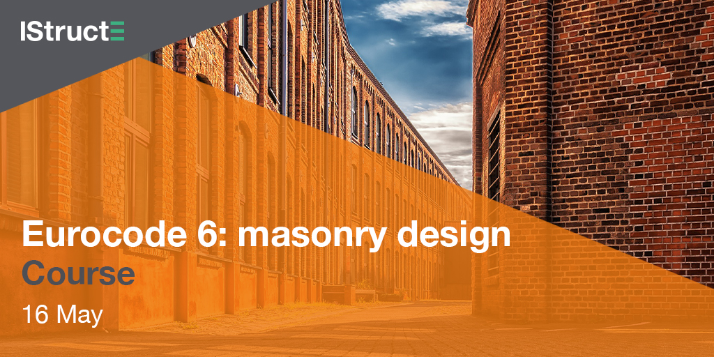 This course provides a comprehensive understanding of #masonry design to #Eurocode6 Standards and the National Annexes, covering masonry materials, and vertical and lateral load #design. Book your place now: istructe.org/events/hq/2024…