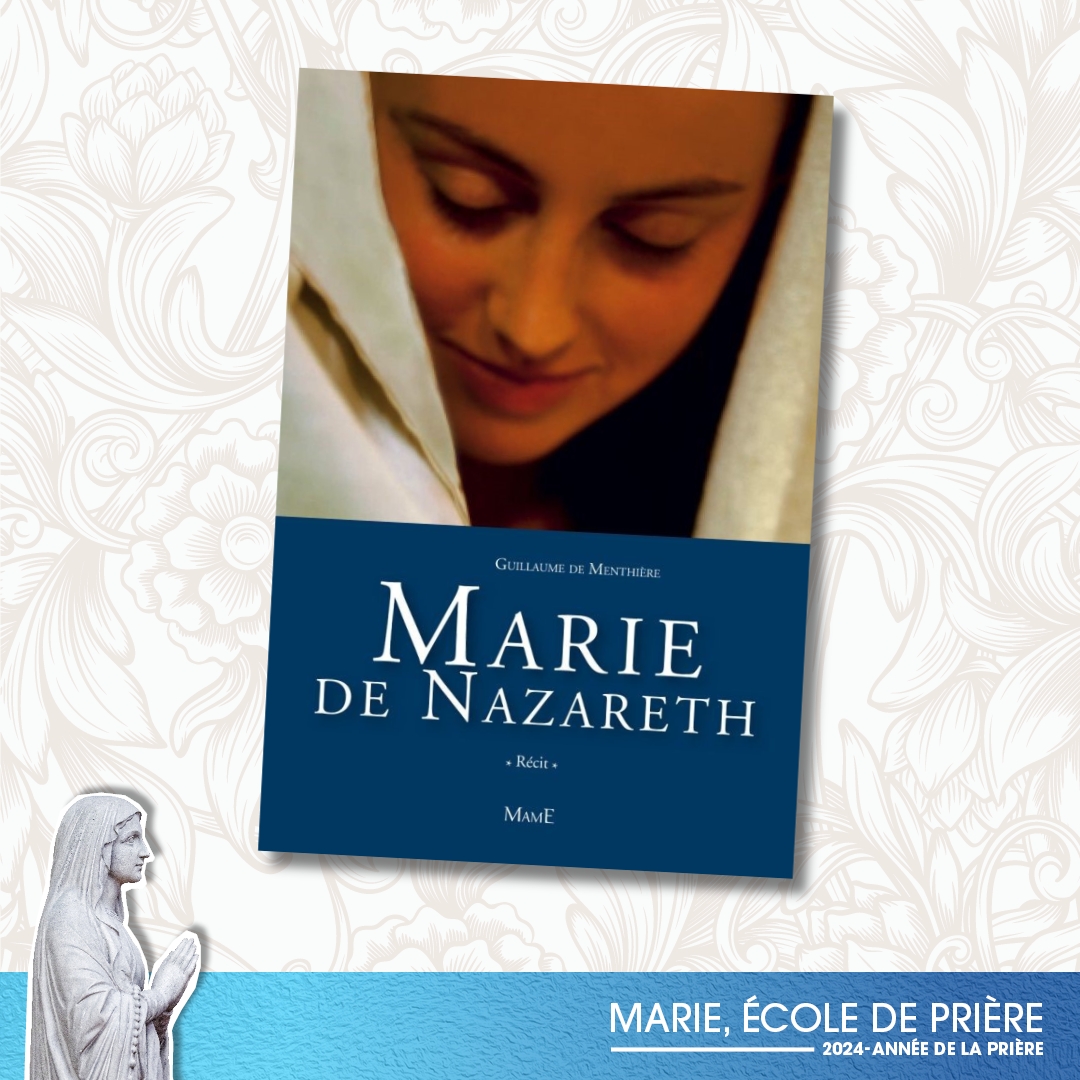 [MOIS DE MAI, MOIS DE MARIE 💙] #vendredilecture 🤓 Le père Guillaume de Menthière, prêtre du diocèse de Paris, nous conte le destin singulier de Marie, dans un roman vivant, haletant et accessible à tous : 𝘔𝘢𝘳𝘪𝘦 𝘥𝘦 𝘕𝘢𝘻𝘢𝘳𝘦𝘵𝘩. 📚 diopa.fr/Livres