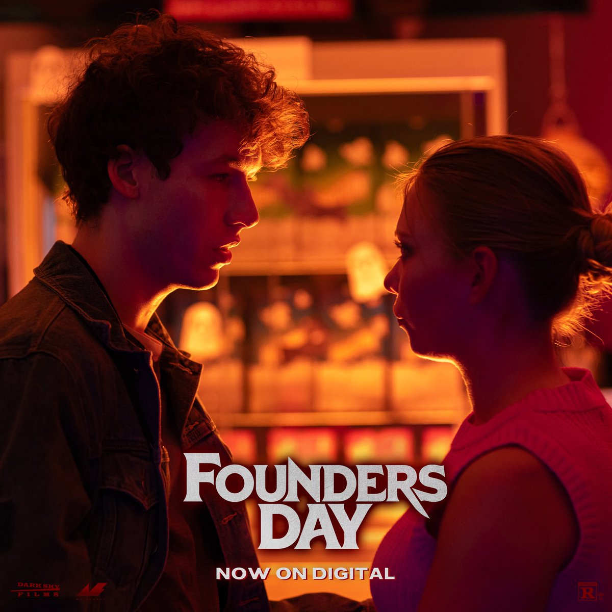 Time to “Netflix” and kill. Grab a date and watch #FoundersDay on @appletv 🍿🔪 @darkskyfilms apple.co/4a4O6vG