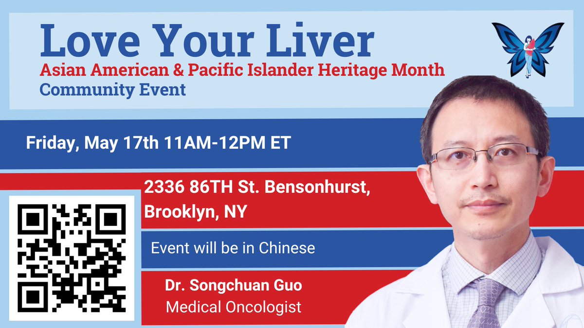 Asian Americans have the second highest number of new liver cancer patients. Learn why it is so important to #LoveYourLiver by joining our in-person community event!

Register here: vist.ly/365i5

#AAPIMonth #livercancer #liverdisease #liverhealth