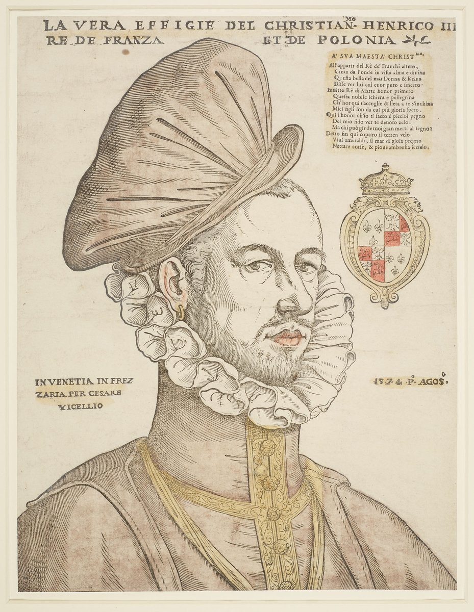 Henri III published 1 August 1574 Cesare Vecellio (Royal Collection Trust, HM CIII)