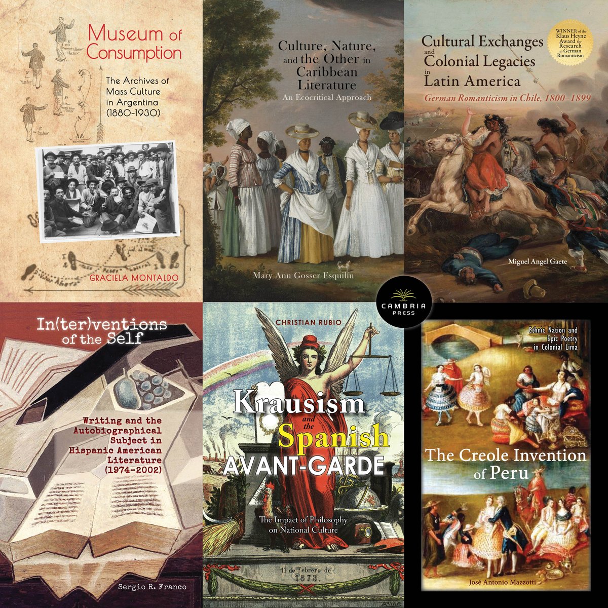 The award-winning 'Cultural Exchanges and Colonial Legacies in Latin America: German Romanticism in Chile, 1800–1899' by Miguel Gaete is the newest book in the the Cambria Latin American Literatures and Cultures Series. Check out more titles at ow.ly/A87z50RqeJa