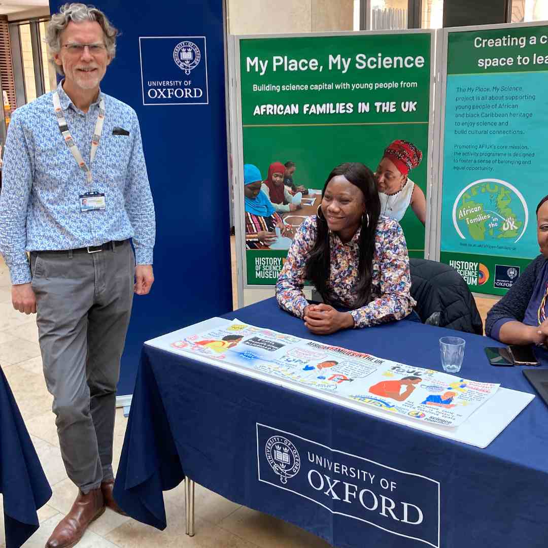 It's buzzing at the Vice Chancellor's Awards showcase in the Weston Library. 

So many inspiring projects & initiatives. 

We're proud to be involved with the Collecting COVID & African Families in the UK projects.

#vcawards2024 #oxford @bodleianlibs @AfricansinUK @UniofOxford