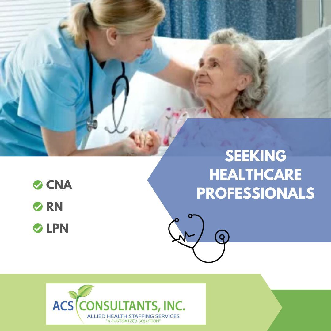 🏥 Passionate about making a difference in healthcare? 💉💙 Seek new opportunities to impact lives and improve patient care here: buff.ly/422b8AT #HealthcareOpportunities #MakingADifference #PassionForHealthcare #TeamACS
