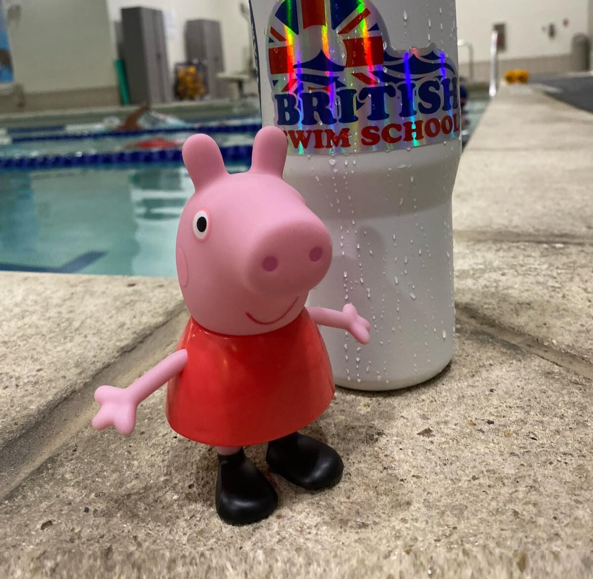 “Yeah! I enjoy swimming, Peppa. We’re learning important safety skills and now I feel as brave as Mr. Dinosaur in the water… Grrr!”

🔗: BritishSwimSchool.com/South-Broward or 📱: 954-417-7911

#WaterSafetyMonth #PeppaPig #BSSxPeppaCollab #SwimWithPeppa #BritishSwimSchool