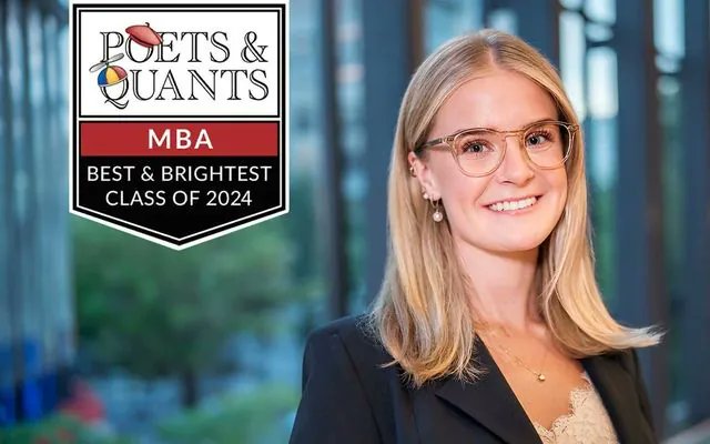 Full-time MBA student Adrianna Noble is one of @PoetsAndQuants “Best and Brightest” MBAs from the Class of 2024. Congratulations to Adrianna and best wishes for the future! Read the full story here: ow.ly/rQ4J50RxrGv