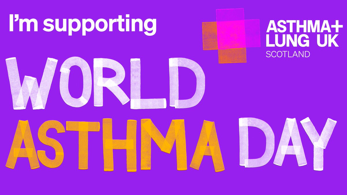 Today is #WorldAsthmaDay2024. An estimated 368,000 people in Scotland are asthmatic. Perfumes, aerosols and pets can all be triggers for a dangerous asthma attack. I'm supporting @asthmalungscot to raise awareness of the condition and I'm calling on @scotgov to make it a priority