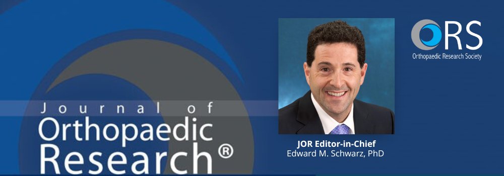 Introducing @JOrthopRes's new Associate Editors, joining Editor-in-Chief Edward M Schwarz. With the Editorial Review Board, they will keep the Journal operating top of its field. We thank everyone for their commitment to #orthopaedic research. View lineup: bit.ly/3yifPMb