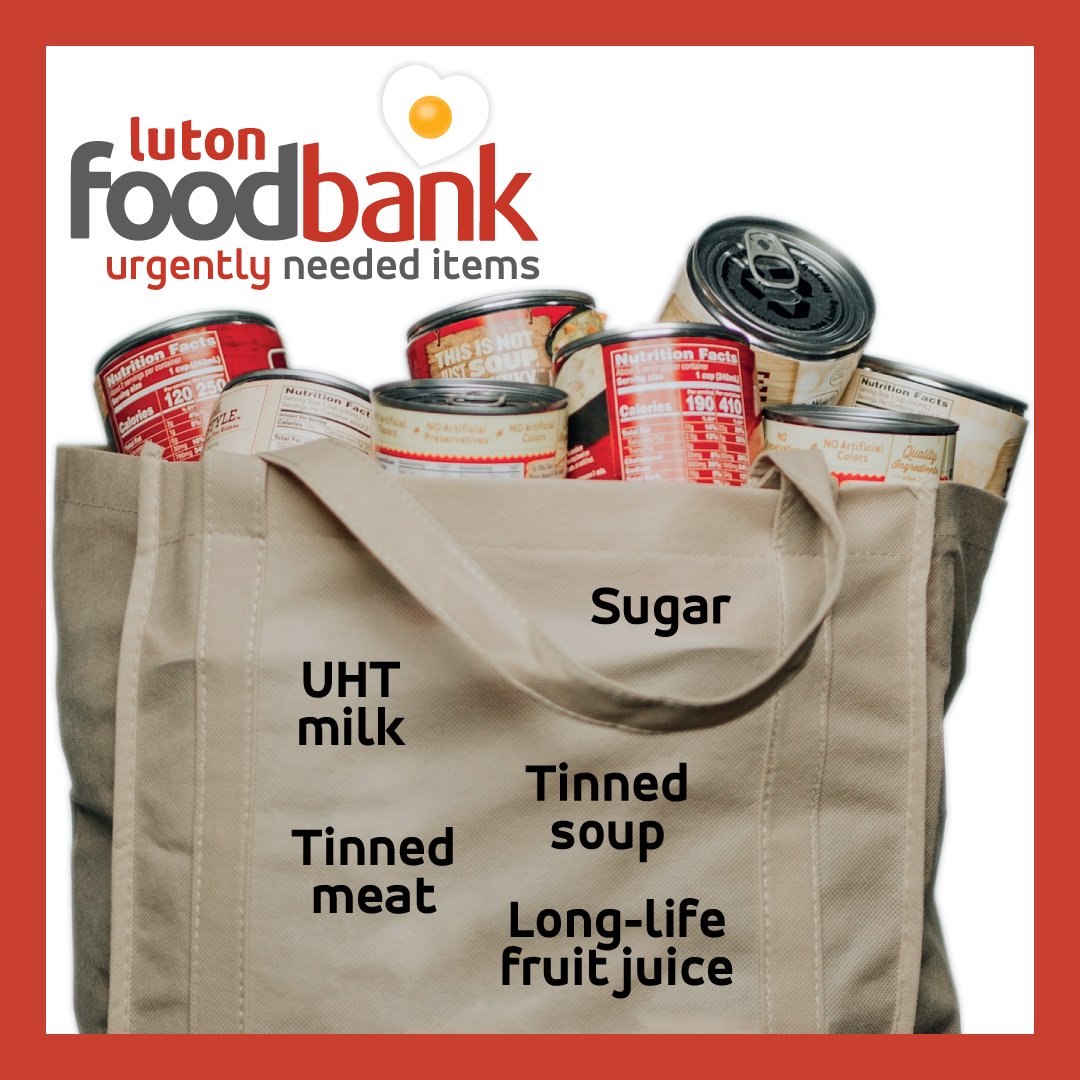 We are running low on these items. Please donate if you can. Find our drop-off points at lutonfoodbank.org.uk/drop or contact 01582 725838 / info@lutonfoodbank.org.uk for details. Thank you.