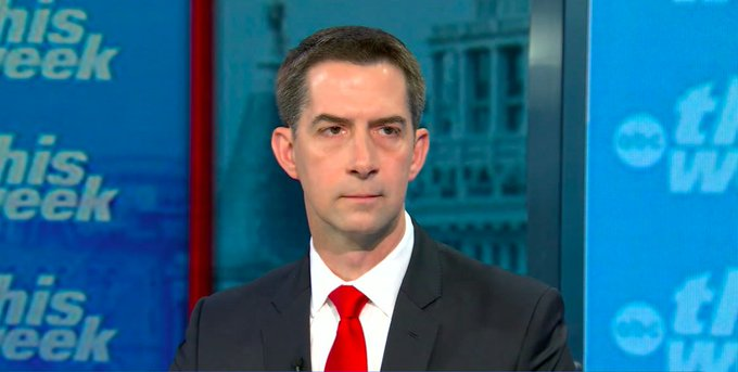 It will never stop being funny that Tom Cotton's favorite song is 'Battle Hymn of the Republic' (only written query of mine his office has ever responded to). Poor Tom, all hustle & no flow.