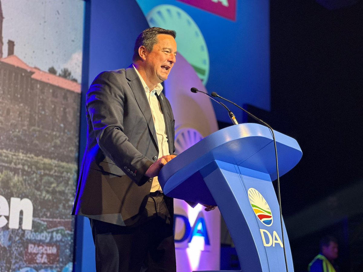 'The biggest defenders of the ANC and EFF are these small parties that are more obsessed with attacking the DA over an ad than they are with preventing Doomsday!' - John Steenhuisen, DA Leader

Read John's full speech at today's #RescueSAtour in East London:…