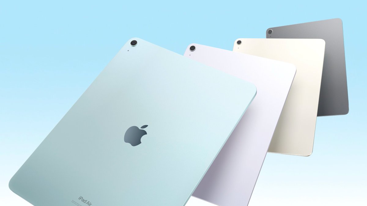 The new colors on the iPad Air #AppleEvent