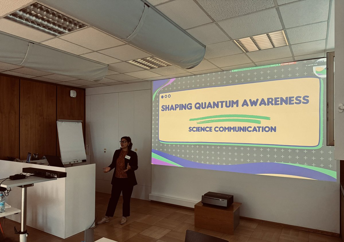 Science Melting Pot (@scimeltingpot) on Twitter photo 📢 What are the most effective strategies for engaging society in the Quantum Technology conversation ?
➡️ Here are 5 science communication techniques presented by our CEO <a href="/shaeema_zaman/">Shaeema Zaman, PhD</a> at the Responsible Quantum Technologies Workshop at Karlsruhe Institute of Technology. 📢 What are the most effective strategies for engaging society in the Quantum Technology conversation ?
➡️ Here are 5 science communication techniques presented by our CEO <a href="/shaeema_zaman/">Shaeema Zaman, PhD</a> at the Responsible Quantum Technologies Workshop at Karlsruhe Institute of Technology.