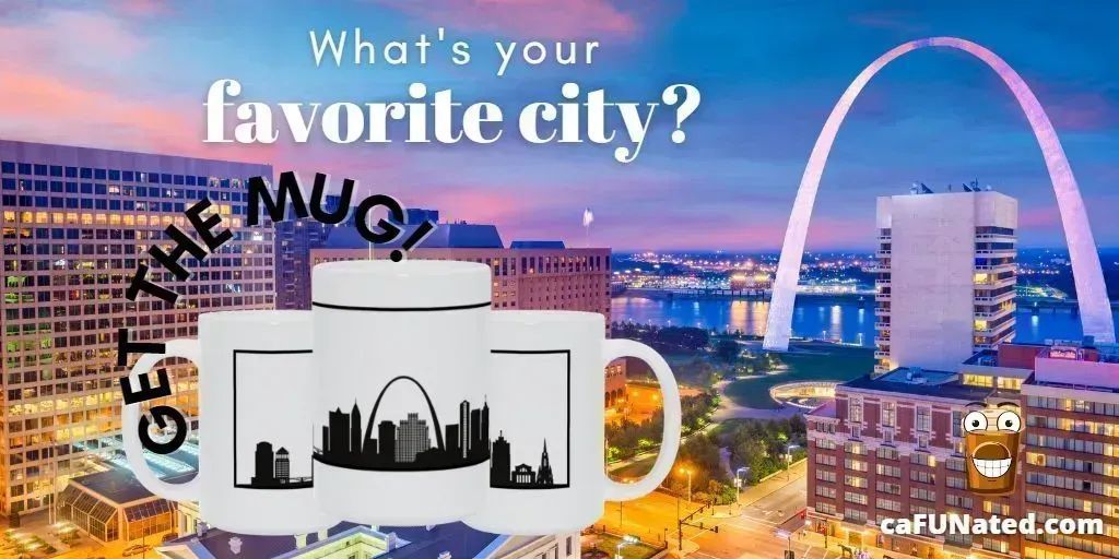 Is your #CoffeeCup collection missing a #souvenir your favorite city? Fill that void with our #CityScape series of #mugs! buff.ly/3hX8Bms #coffeemug #cups #teacup #officemug #drinkware #StLouis #coffeelover #traveler #souvenirmug