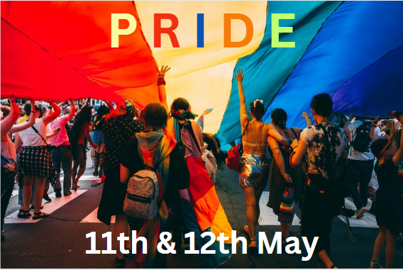 Celebrate #Pride this weekend. Put on your rainbow colours and join one of these fabulous events in #Devon and #Cornwall 
Sat 11th May - Exeter Pride
Sat 11th May - Camborne Pride
Sun 12th May - Redruth Pride
@DC_Police @DCPSpecials @DCP_Diversity