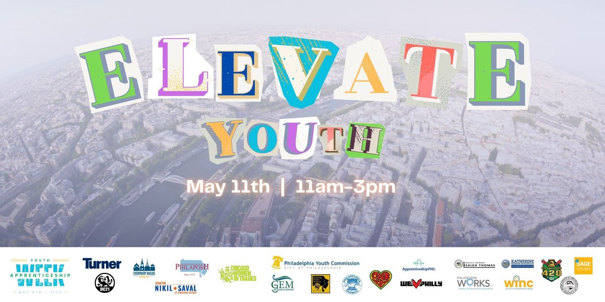 It's Youth Apprenticeship Week- don't miss out on Career Days and the Elevate Youth event! 🌟Links to register: 🔗Career Days: bit.ly/PHL-YAW2024 🔗Elevate Youth: bit.ly/elevate-youth #YAW2024 #ApprenticeshipUSA