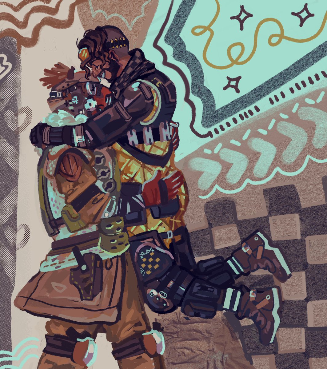 Won’t you stay, forever, and ever, and ever

[ miragehound | apex legends | bloodhound | Elliott Witt |#miragehound ]