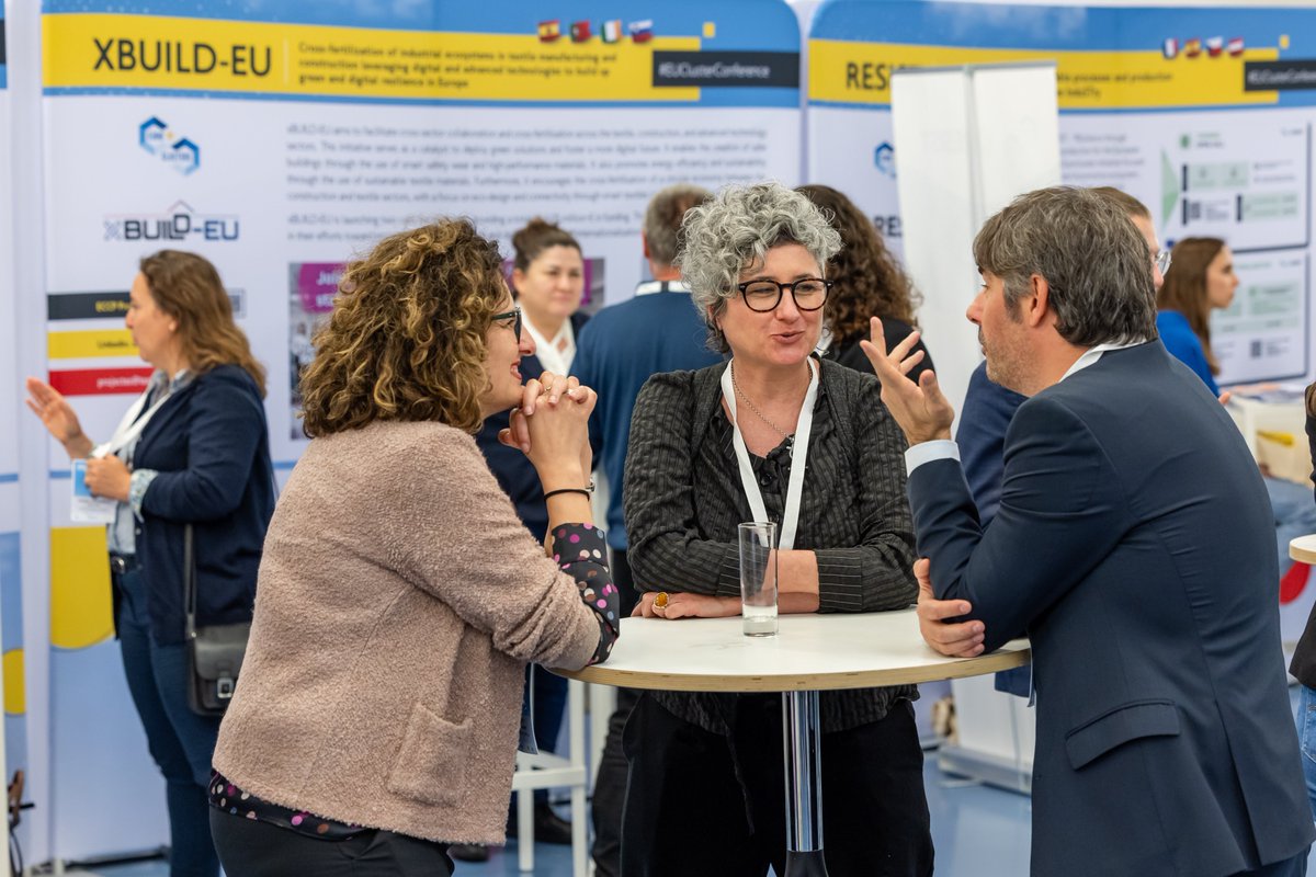 🔔 Visit the #EUClusterConference’s vibrant exhibition space with 70+ booths! Engage with #Euroclusters, visit the European Commission stands & check out innovative projects on display!