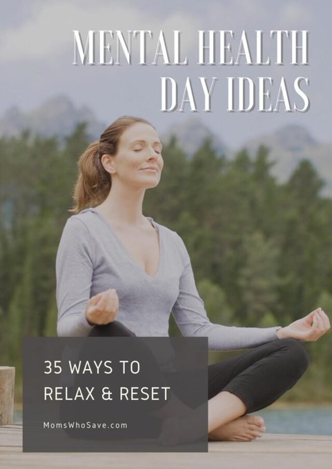 The Benefits of Taking a Break + 35 Mental Health Day Ideas

👉🏼 momswhosave.com/mental-health-… 👈🏼

#mentalhealth #WorldMentalHealthDay #selfcare