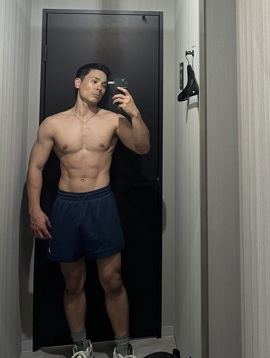 自分しか分かんないであろう体の変化が最近楽しい🏋️