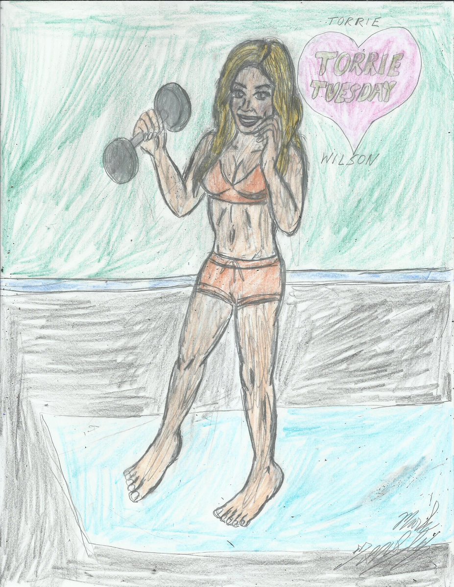 Happy Torrie Tuesday @Torrie11 Torrie Wilson!!!!!! Have a great & wonderful day. I hope you like the latest portrait I have drew of you. Let me know what you think. #artwork #tvpersonality #wrestler #model #torriewilson #torrietuesday #portrait instagram.com/p/C6q4iJOuC9K/…