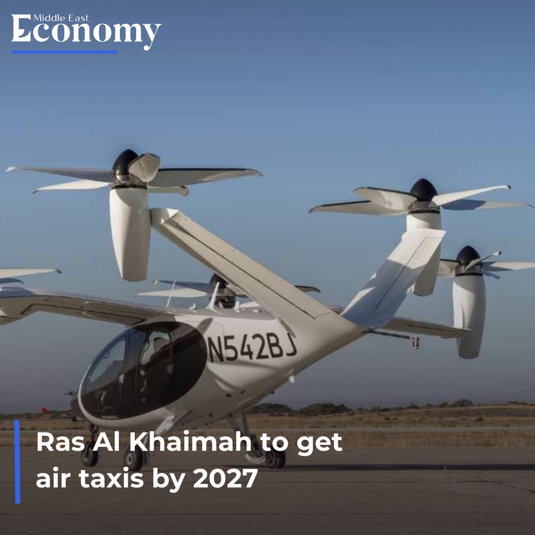 RAKTA, RAKTDA and Skyports will collaboratively design, develop and operate Ras Al Khaimah’s first electric vertical take-off and landing (eVTOL) air taxi ecosystem, with commercial operations set to commence by 2027. Read more economymiddleeast.com/news/ras-al-kh…
#UAE #RasAlKhaimah #AirTaxi…