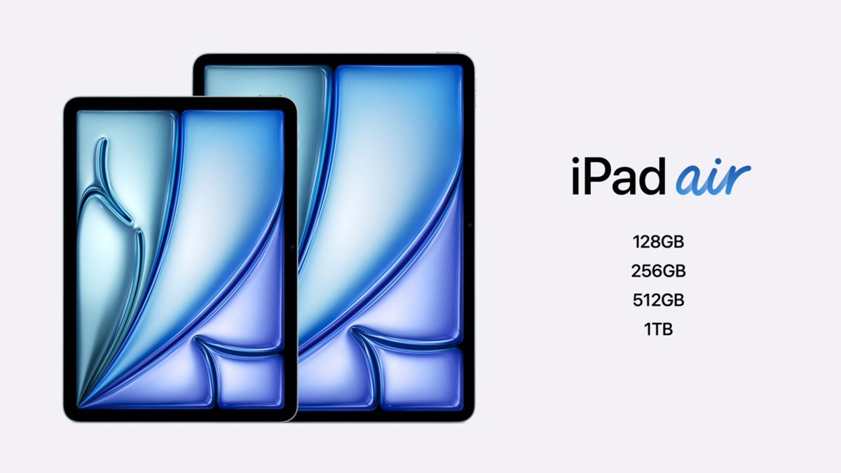 The BIGGEST and the MOST needed iPad upgrade is finally here 🙏 iPad Air now starts with 128GB instead of 64GB! Better late than never 😁 #AppleEvent