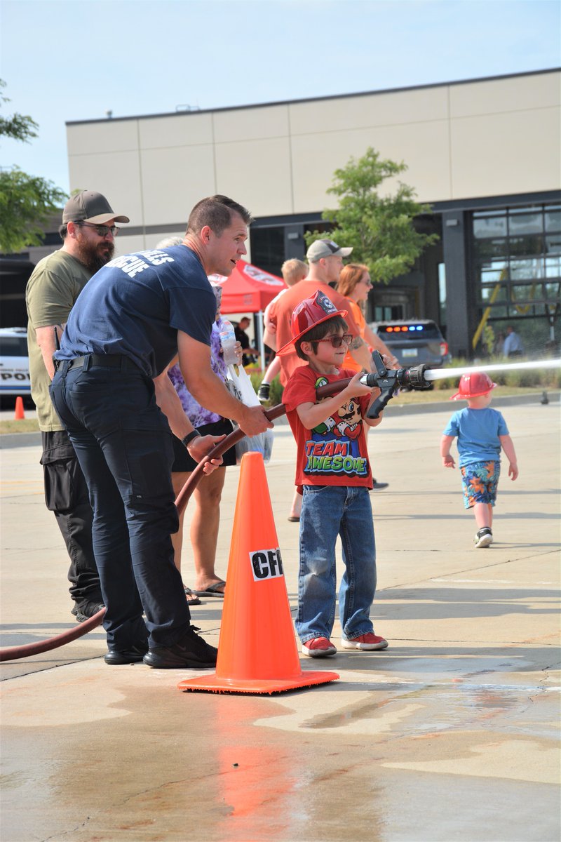 Don't miss the Cedar Falls Public Safety Open House this Thursday, May 9, from 4:30 p.m. to 7:00 p.m. at the Public Safety Center! Meet public safety personnel, explore rescue vehicles, and enjoy dinner provided by Fareway. All ages are welcome! #CedarFalls