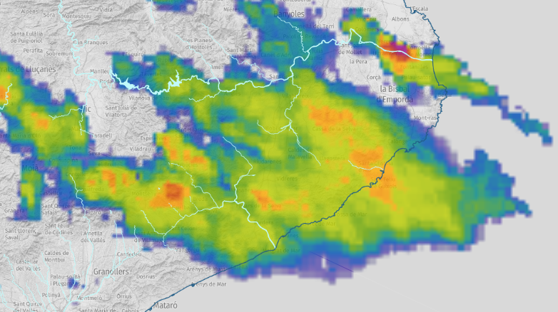 PlouQuePlou's tweet photo. 💧 El Maresme, la Selva, el Gironès, el Baix Empordà, el Pla de l'Estany, el Bages, el Moianès, el Lluçanès. Totes elles rebent importants pluges durant la tarda.

El territori es mulla.

#Plouqueplou https://t.co/F1NzAZHUya