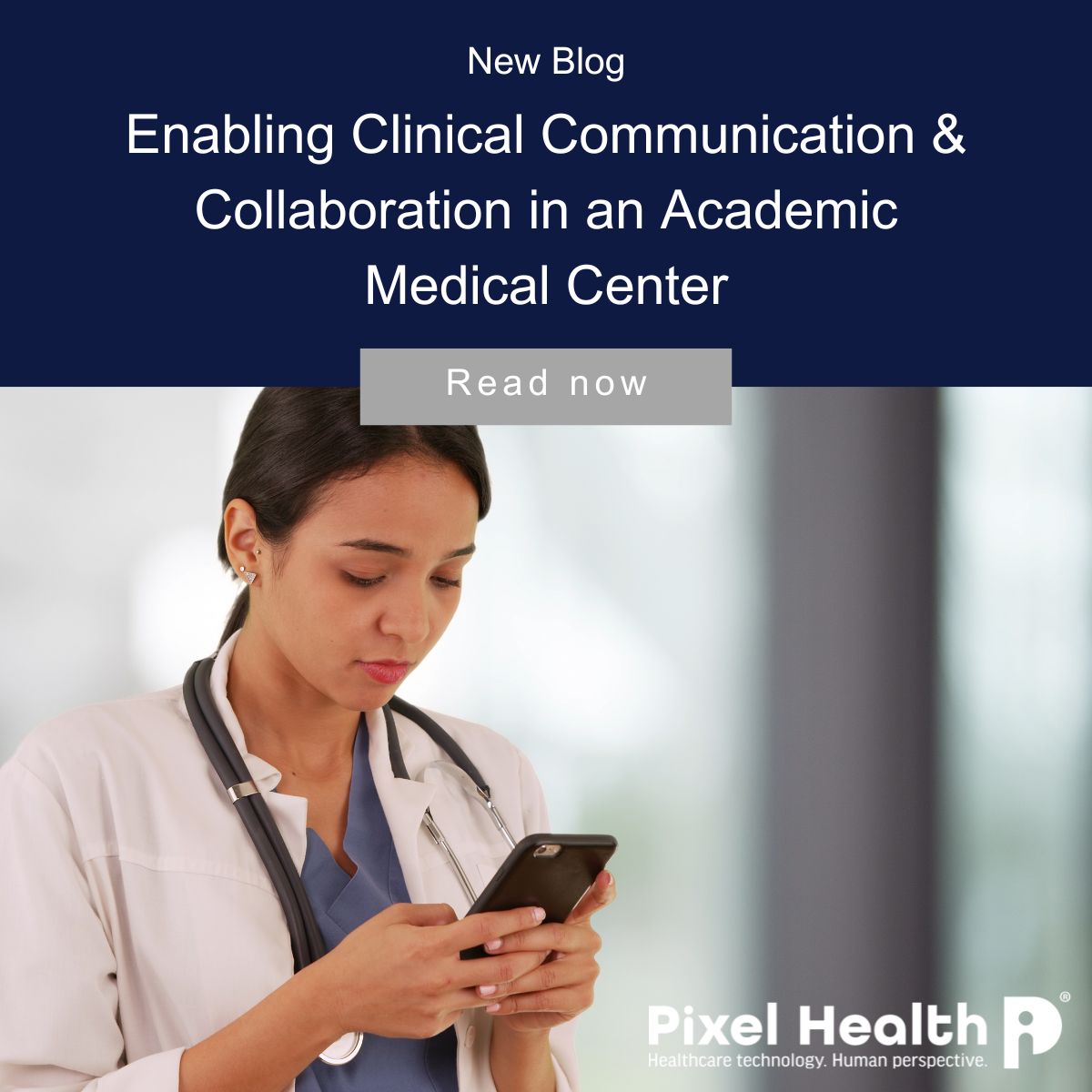 To enable greater clinical mobility and enhance collaboration within their care team, an academic medical center recently transitioned from a standard switchboard to a secure healthcare smartphone application. Learn more in our latest case study: pixelhealth.com/blog/enabling-…