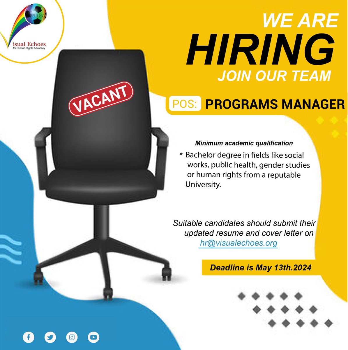 visual_for's tweet image. Come work with us!

Details in the link below;

visualechoes.org/were-hiring-a-…