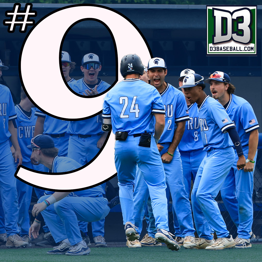 CWRU Baseball is ranked 9th in this week's D3baseball.com/NCBWA Top-25, the highest ranking in the program's history!

The Spartans finished their regular season with a 31-9 record, marking the most wins in a regular season in program history!

#CWRU #BlueCWRU #d3baseball