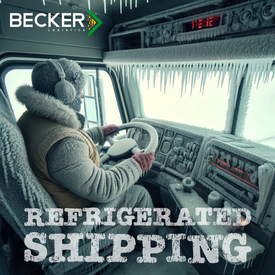 🧊 Keeping It Cool with Becker Logistics! ❄️🚚
At Becker Logistics, we understand that temperature-sensitive shipments require precision, expertise, and a trusted partner. 

#BeckerLogistics #RefrigeratedShipping #Logistics #3PL #SupplyChainSolutions