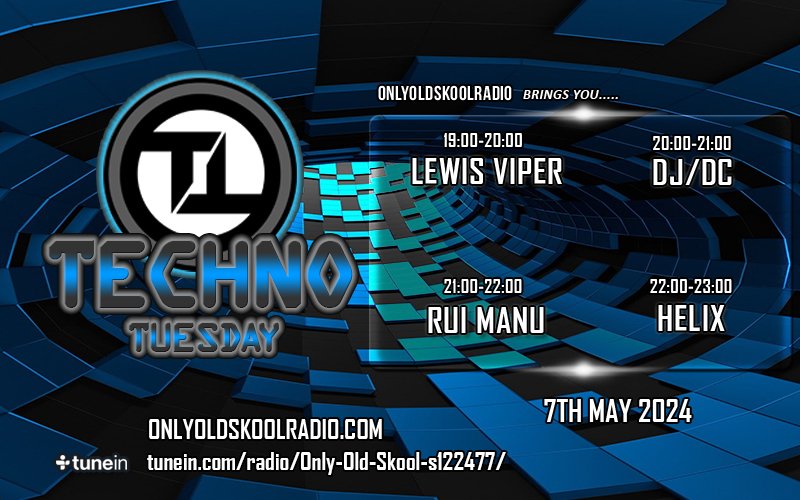 Banging techno and trance and everything inbetween from our top djs  so  crank it up from 7 and come say hello !! 
linktr.ee/OnlyOldSkoolRa…
#onlyoldskool #oldskool #onlyoldskoolradio #oldskoolmusic #oldschool #house #techno #rave #uktechno #technodj #trance