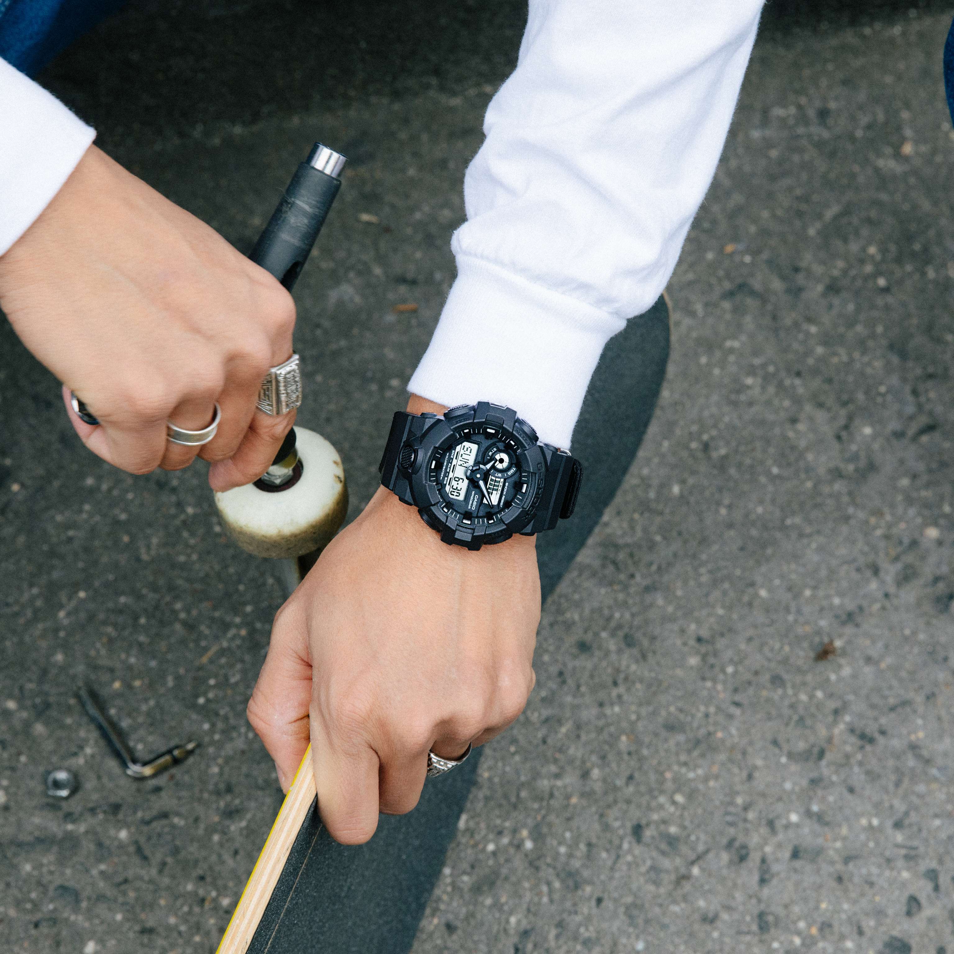 G SHOCK on X Eco friendly CORDURA band Street wear style ready Absolutely tough DW5600BCE 1 GA2100BCE 1A GA700BCE 1A GSHOCK gshockwatch https t W9Fy7oSSnZ X