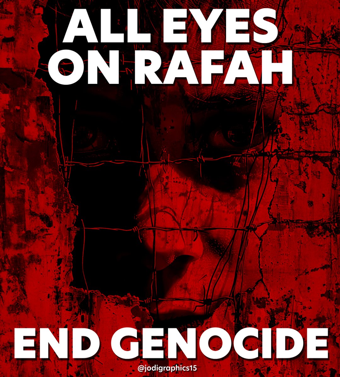 🇵🇸 #AllEyesOnRafah

✊#FreePalestine #CeaseFireNOW #EndGenocide