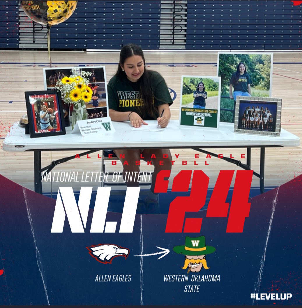 Congratulations @audreycline!
Western Oklahoma State got a steal❗️#Level🆙