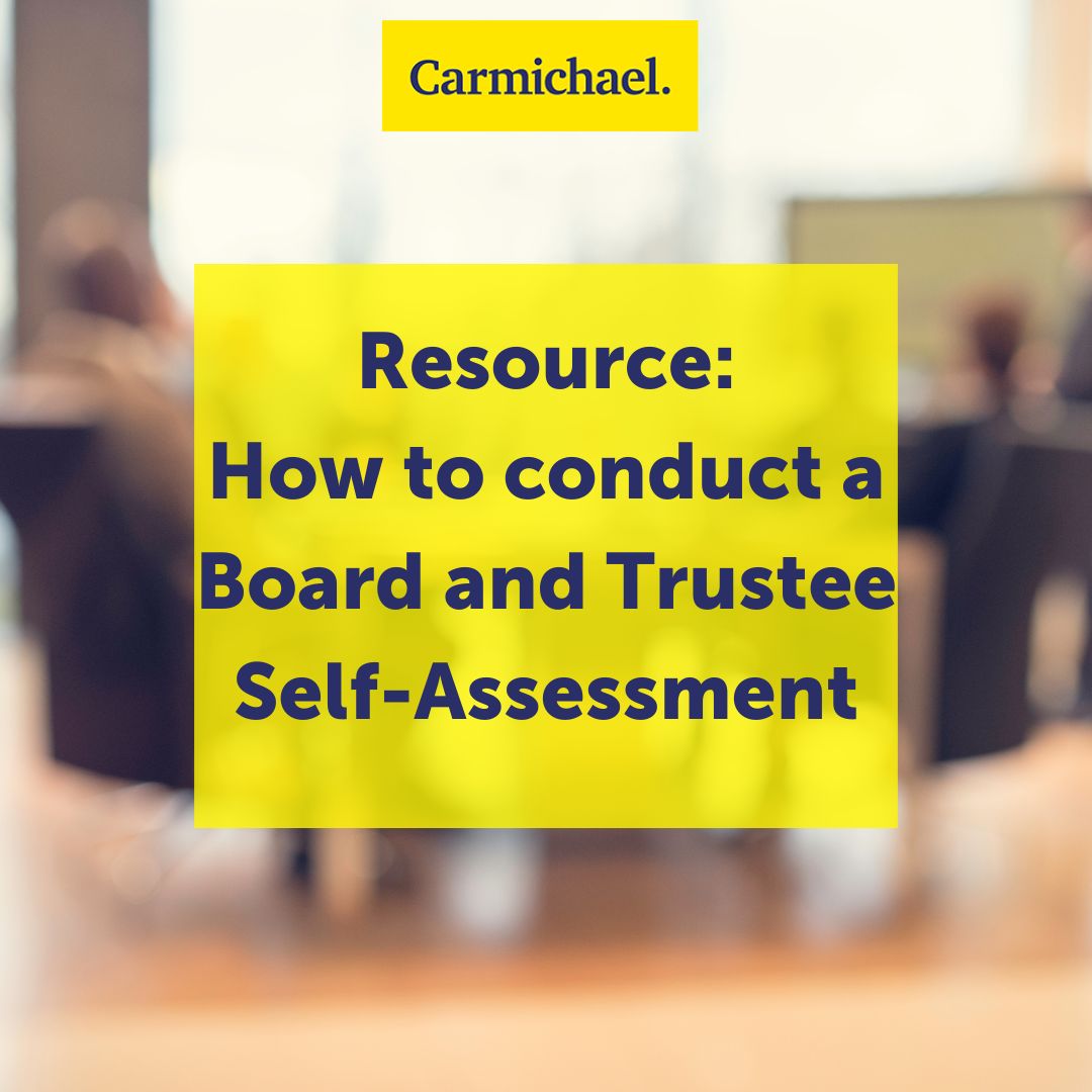 📄Free Resource: How to conduct a Board and Trustee Self-Assessment 🧑‍💻Read the resource 👇 carmichaelireland.ie/resources/how-… #freeresources #nonprofit
