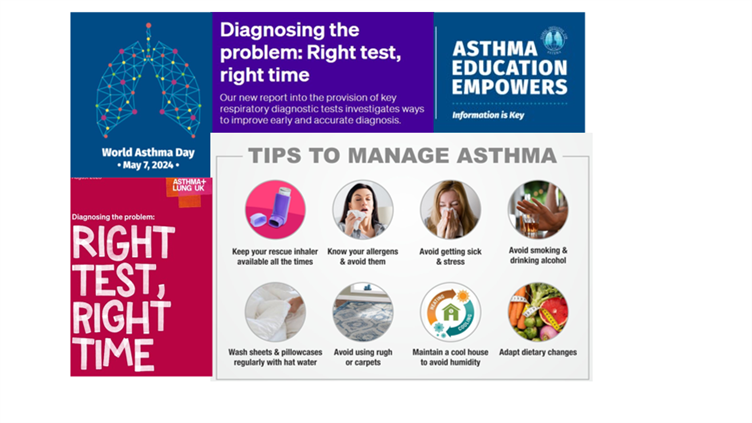 World Asthma Day is 7th May. @NHSDorset is supporting the @asthmalunguk report 'Diagnosing the problem: right test, right time' through promoting FeNO in #asthma diagnosis to ensure the timely & accurate diagnosis of the condition. #DorsetInnovationHub asthmaandlung.org.uk/diagnosing-pro…