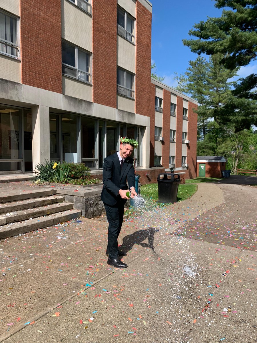 Hard work and dedication leads to celebration as students finish up their Oral Comps! Congratulations, Matteo Pintus! #aCOMPlished #ONEBethany

Photos: flic.kr/s/aHBqjBp9MD