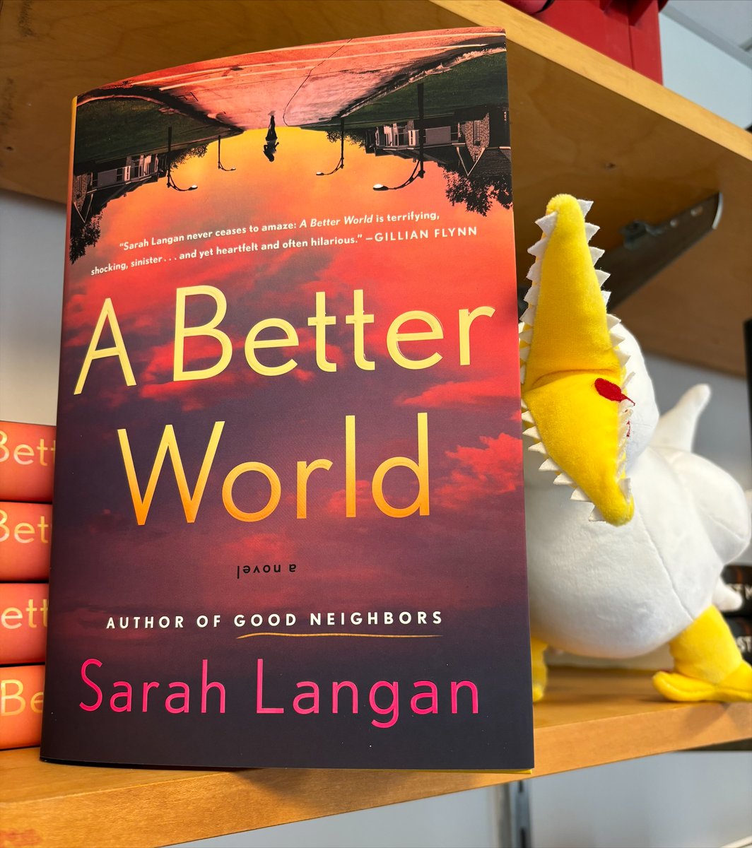 'Scathing. Thrilling. Funny. Scary. Poignant.'—@SarahVLangan1 when asked by @thenerdaily to describe her new book, A BETTER WORLD, in 5 words. 🔗thenerddaily.com/sarah-langan-a…