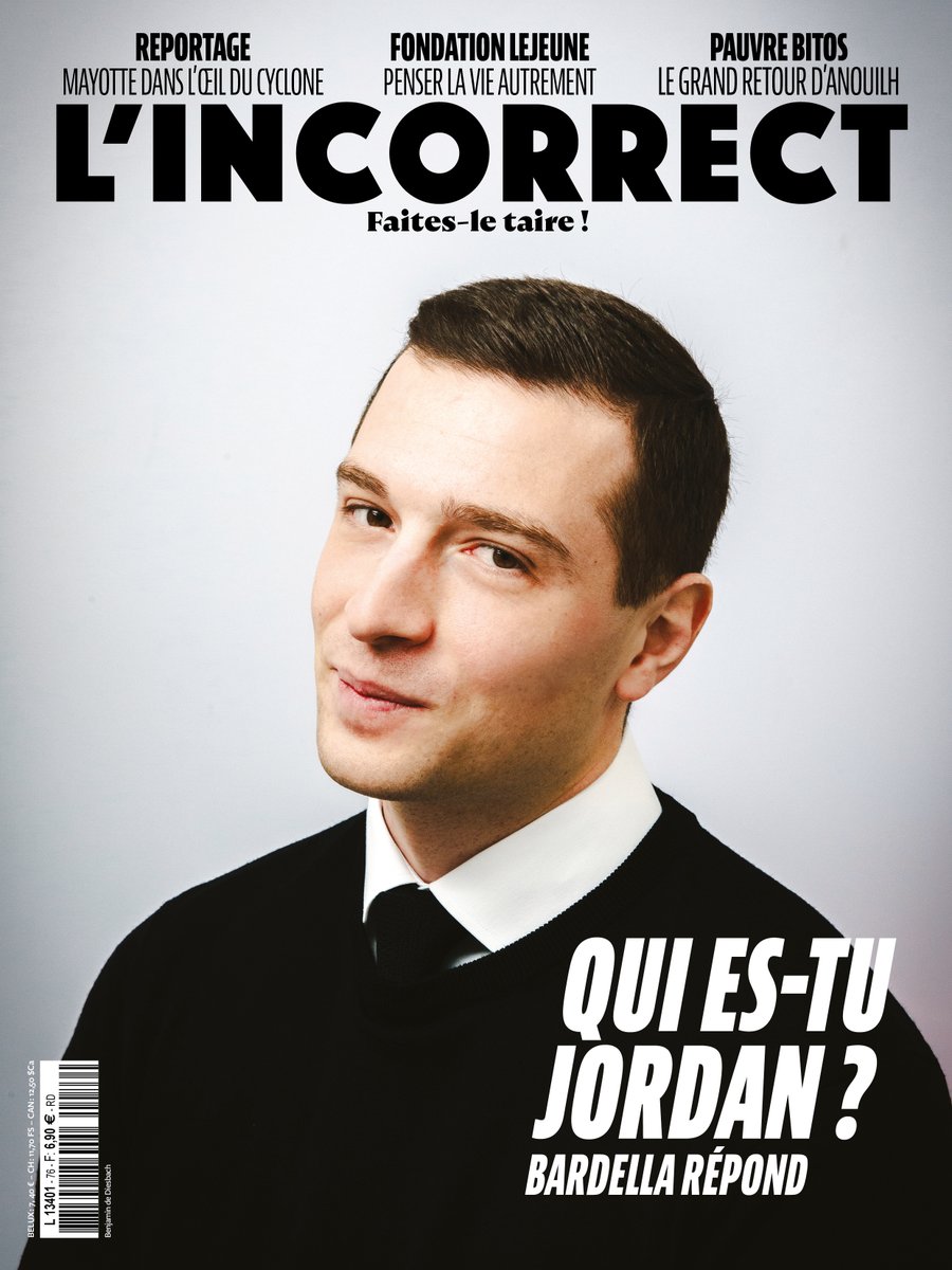 🔴[ NOUVEAU NUMÉRO ] : À 28 ans, Jordan Bardella réalise un parcours sans faute et s’imagine déjà à Matignon en 2027. ❓Mais qui est-il vraiment ? Un cynique ? Le miroir patriotique de Macron ? Un épiphénomène ? 🛑A découvrir demain chez votre marchand de journaux et déjà…