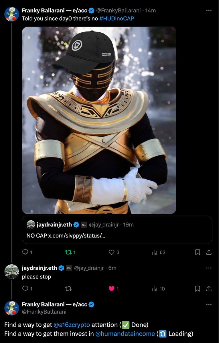 Franky 🦾🐸🏴‍☠️ $HUDI tweet media