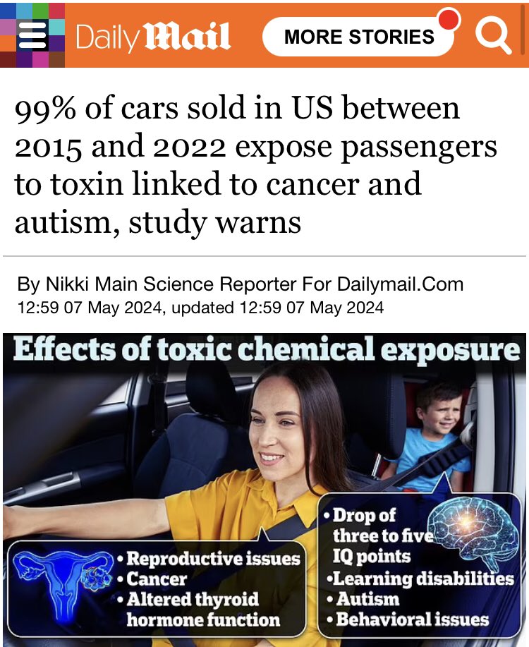 Ladies and gentleman, I bring you “car cancer” with autism thrown in for good measure.