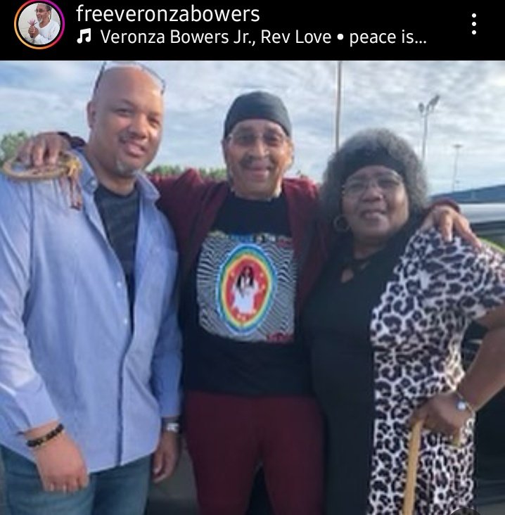 Former Political Prisoner Veronza Bowers is free after 50 yrs. He requests that ppl allow him quiet time for now with his family. We are glad you made it out alive!